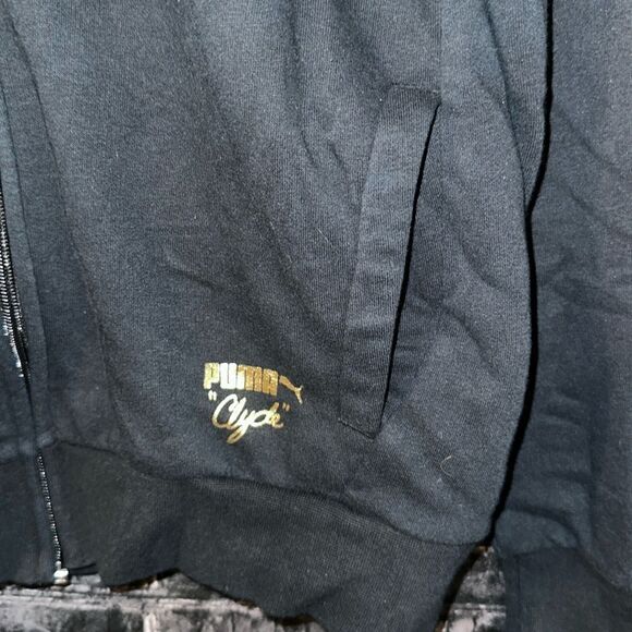 Puma Men’s Black Track Jacket, Size Small! - Picture 3 of 4